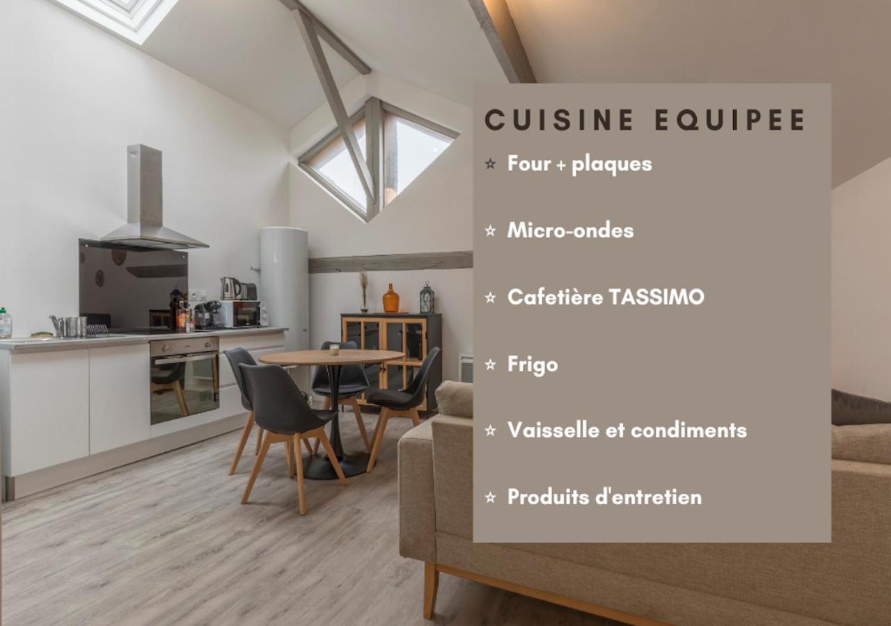 Atypique - 2 Chambres Avec Salles De Bains, Cuisine Equipee, Parking Gratuit Castelsarrasin Buitenkant foto